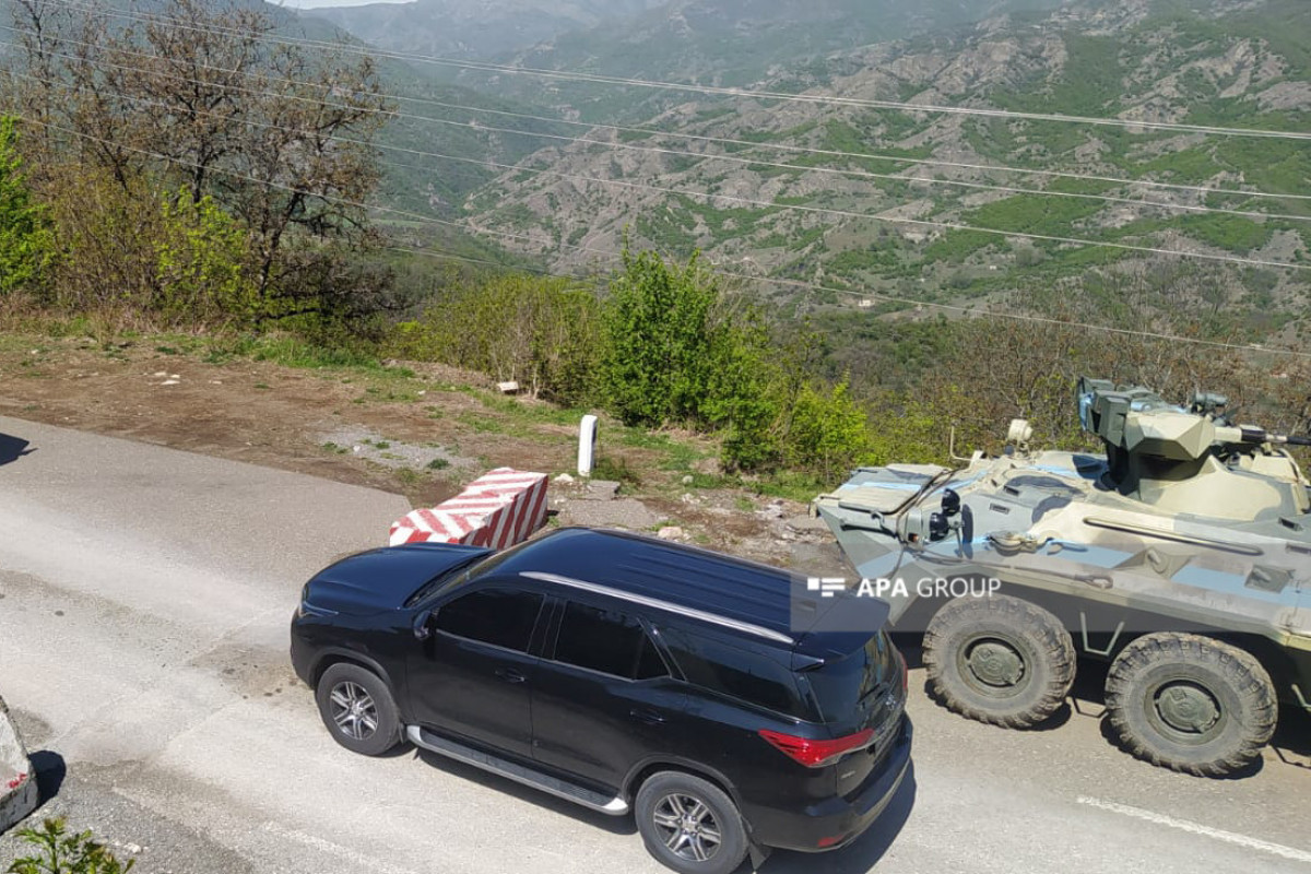 Laçın-Xankəndi yolundan RSK-nın maşınları keçib - YENİLƏNİB-3 