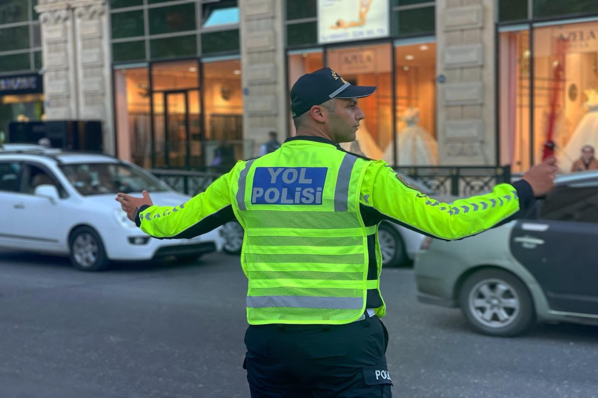 Polis "Formula 1"-lə əlaqədar gücləndirilmiş rejimdə xidmət edir - VİDEO 
