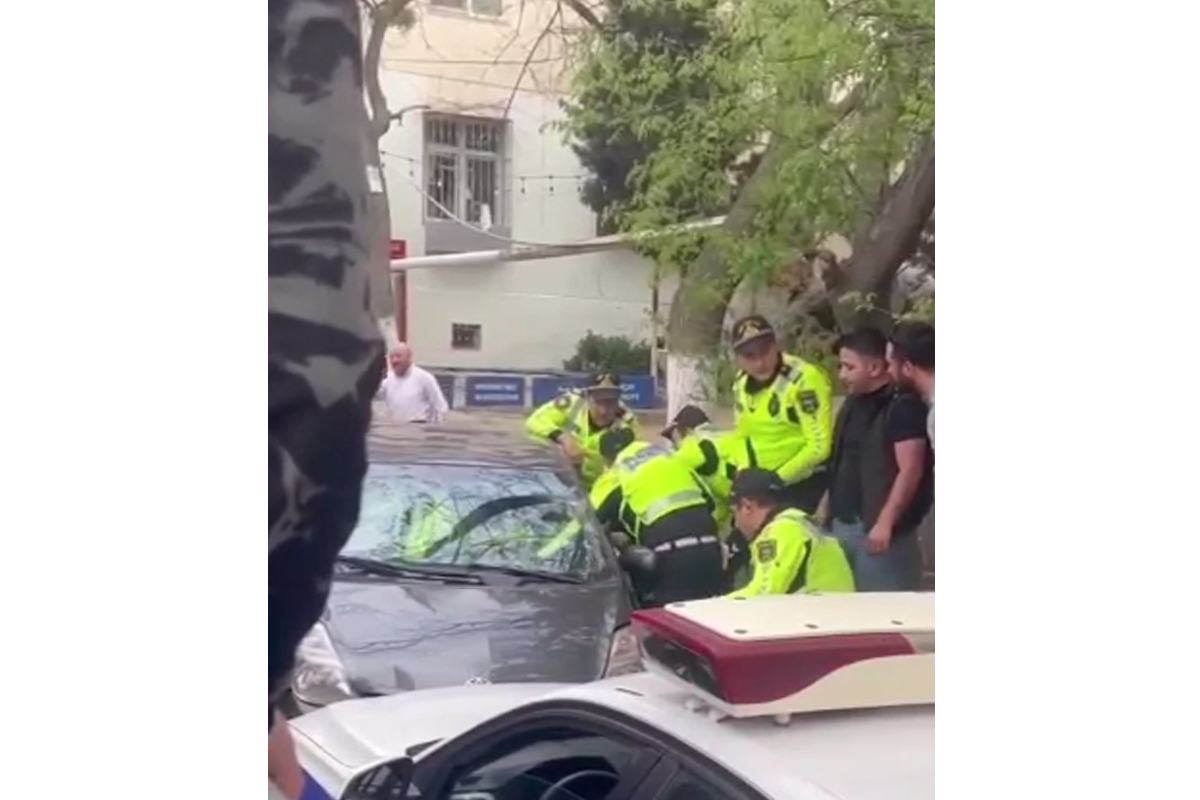 Водитель автомобиля, совершивший наезд на полицейского в Баку, задержан за наркоторговлю