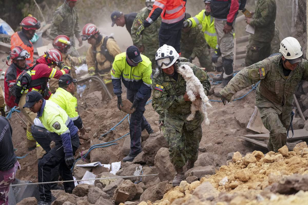 Death toll in Ecuador landslide rises to 50