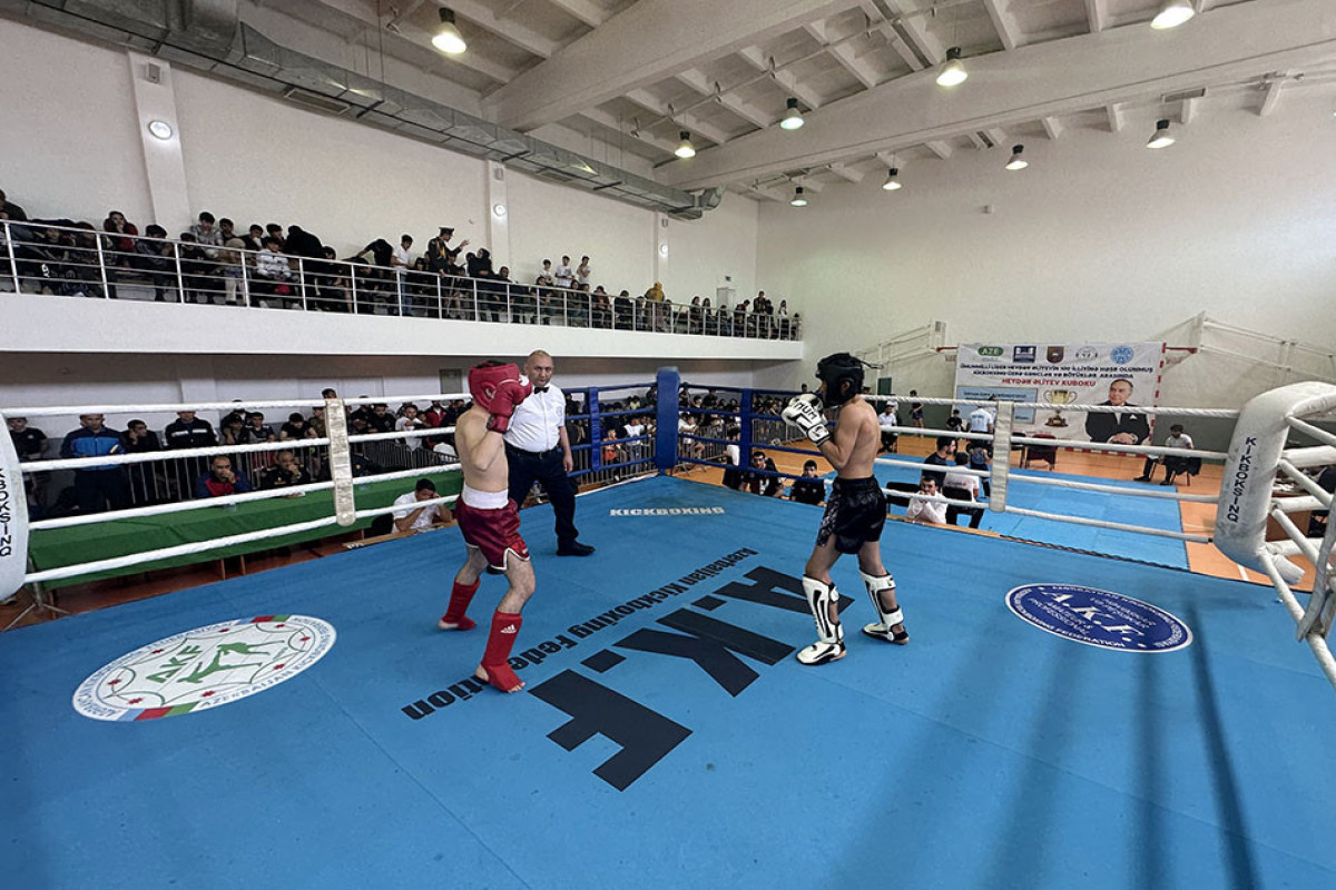 "Heydar Aliyev" cup on kickboxing is held