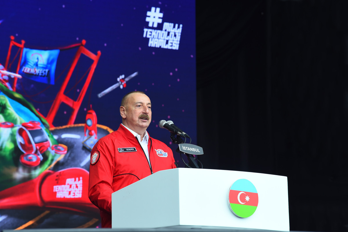 Выступление Президента Ильхама Алиева на TEKNOFEST широко освещалось турецкими СМИ-ФОТО 