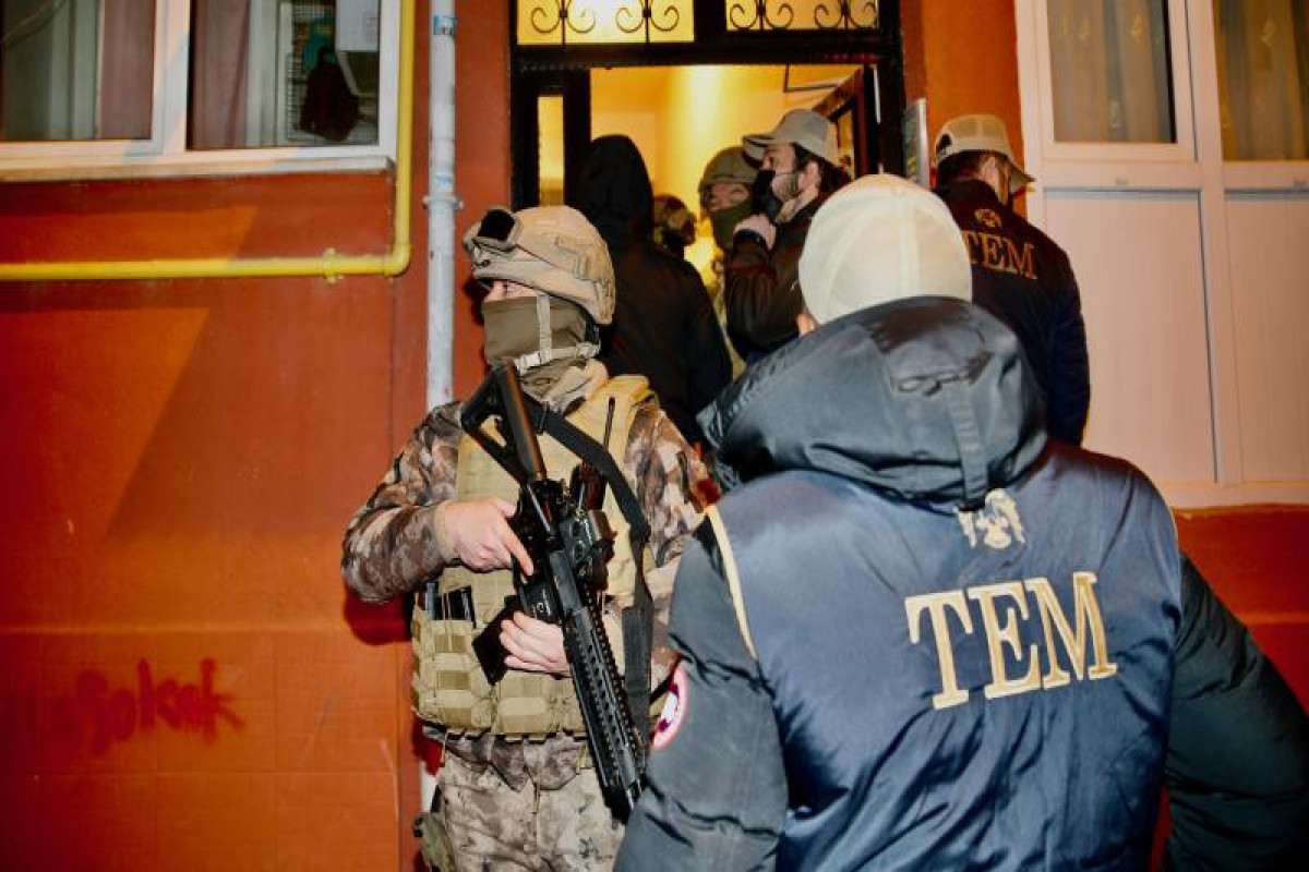 Türkiyədə 8 vilayətdə terror təşkilatına qarşı əməliyyat keçirilib, 10 nəfər həbs edilib