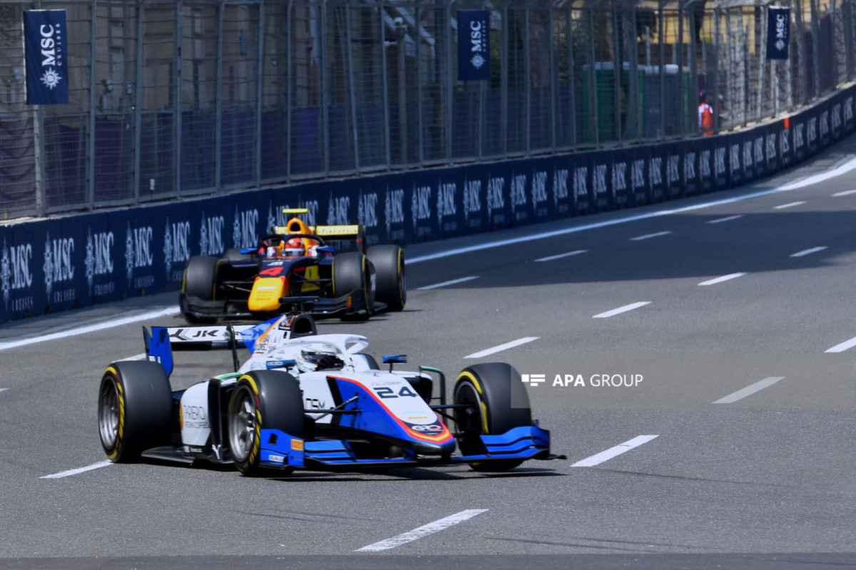 Bakıda Formula 2 üzrə əsas sprint yarışına start verilib - FOTOLENT 