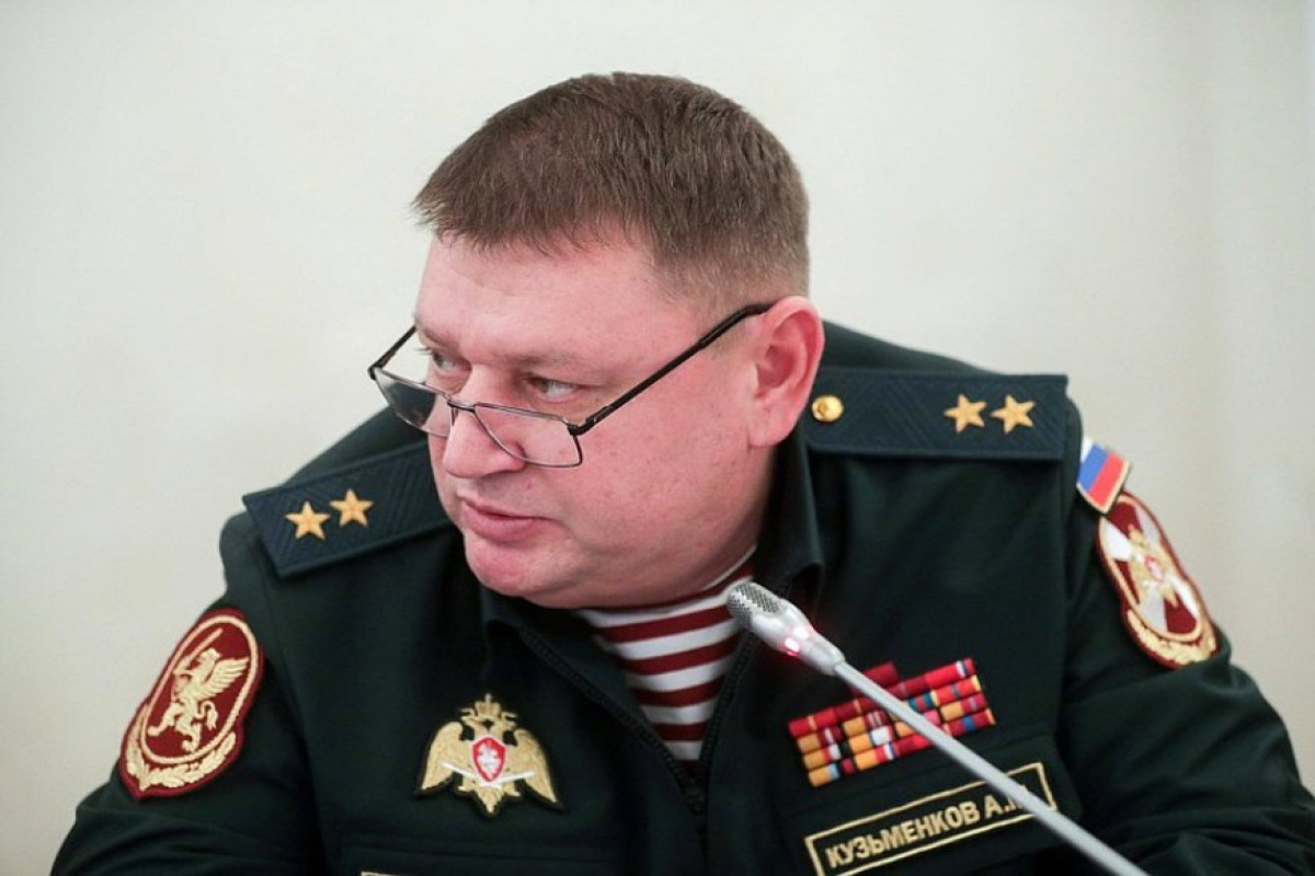 Заместитель безопасности российской федерации. Генерал Кузьменков Росгвардия.