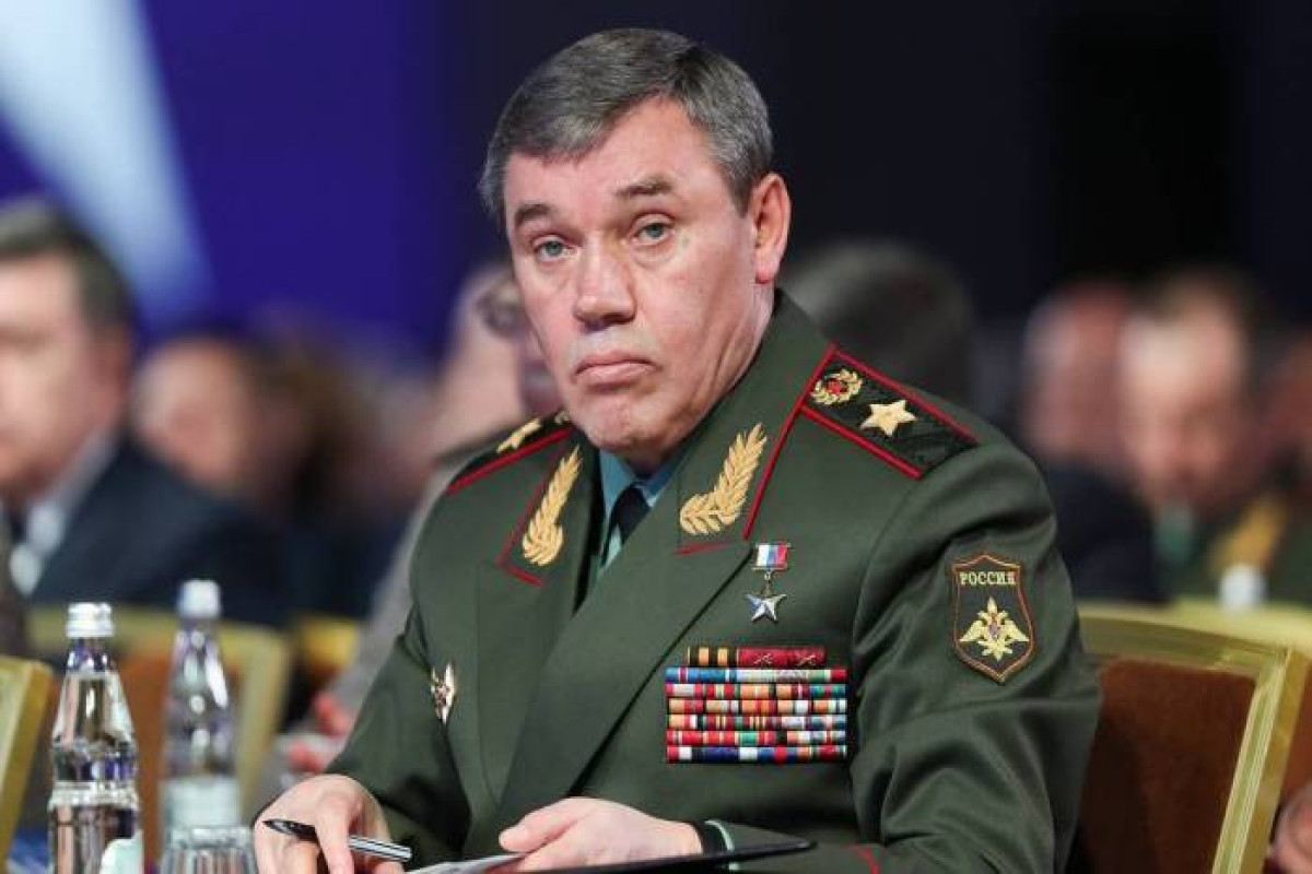 Gerasimov Ukraynanın Zaporojye regionuna səfər edib