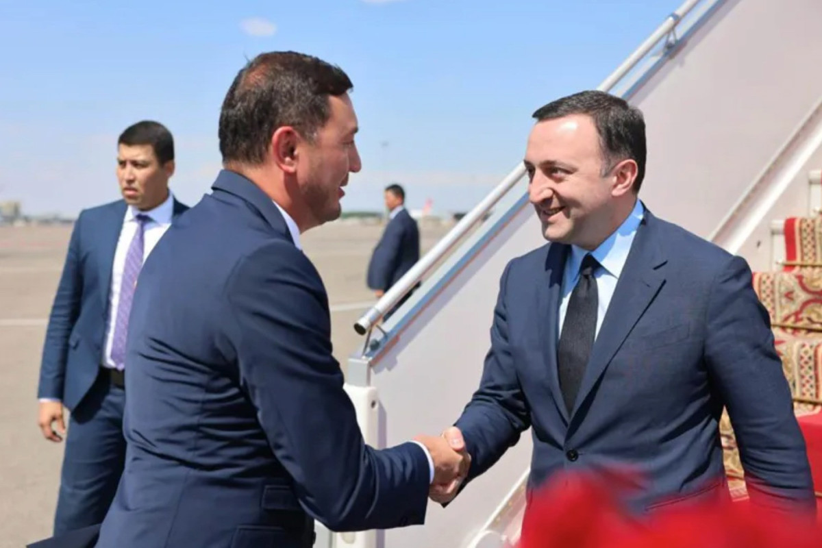 Qaribaşvilinin rəhbərlik etdiyi nümayəndə heyəti Qazaxıstana gedib