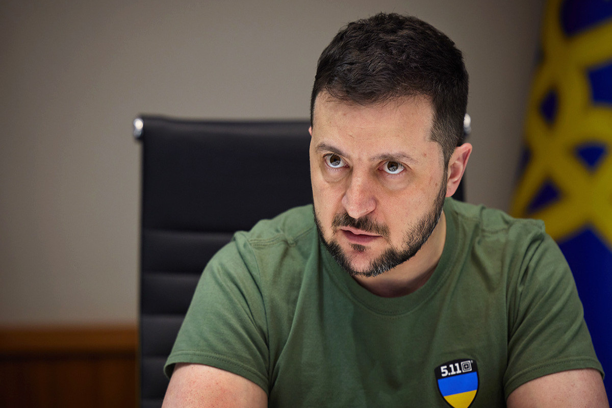 Zelenski Rusiya ərazisinə yeni zərbələrlə bağlı xəbərdarlıq edib
