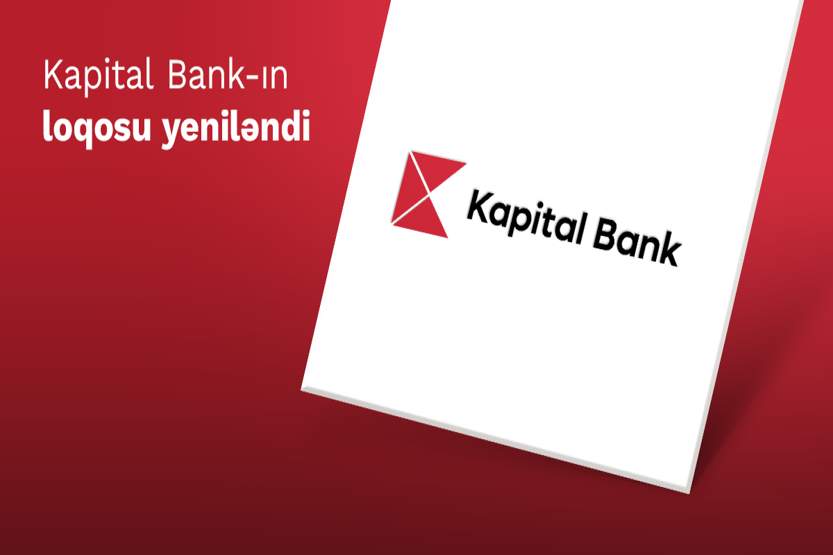 Kapital Bank loqosunu yeniləyib - FOTO 