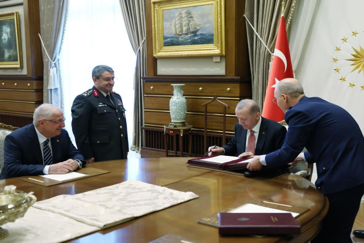 Türkiyə Ordusuna yeni Baş Qərargah rəisi təyin edilib