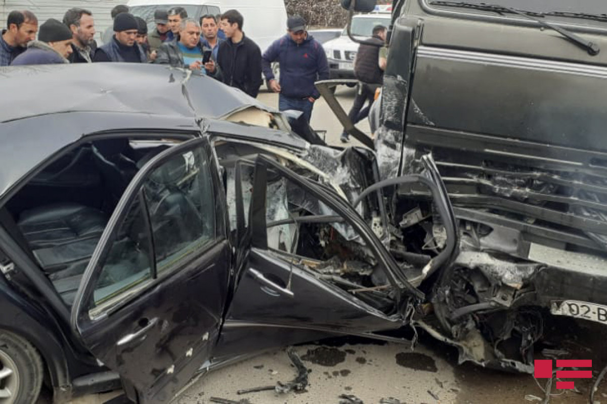 Tovuzda yol qəzası olub, xəsarət alanlar var