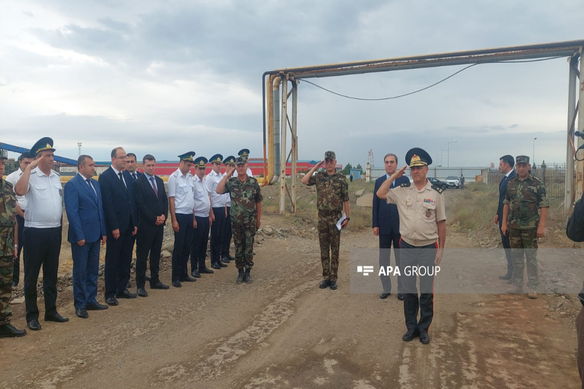 FHN Gəncədə kompleks mülki müdafiə təlimi keçirib - FOTO 