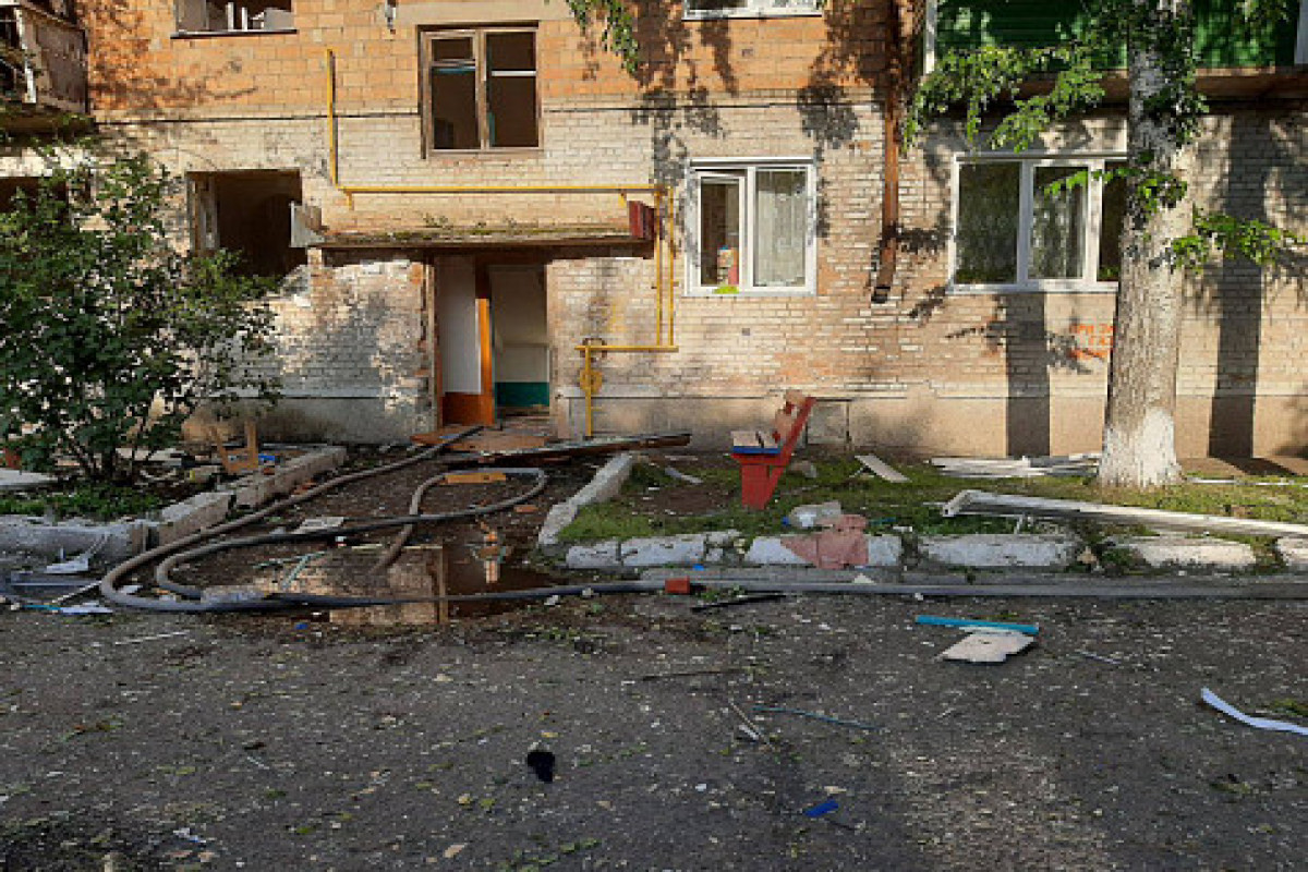 Rusiyada binada partlayış olub, 11 nəfər xəsarət alıb