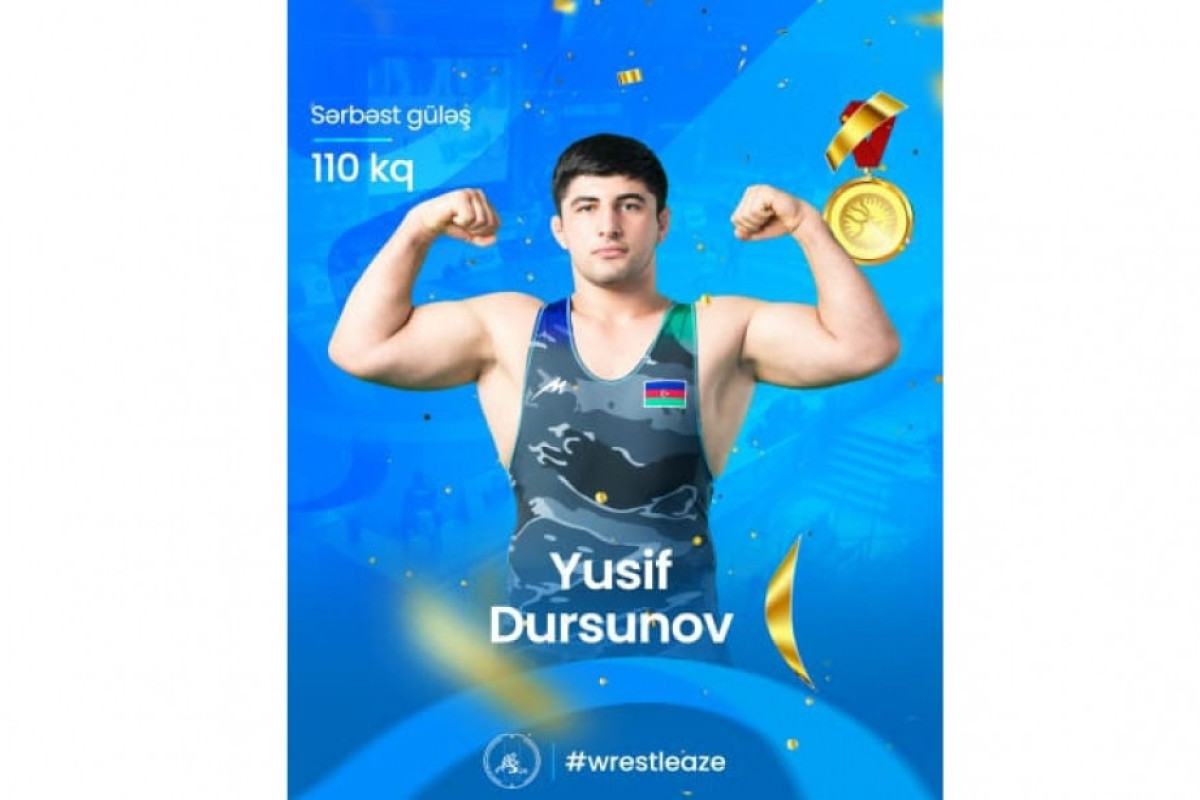 Azərbaycan güləşçisi Yusif Dursunov dünya çempionu olub