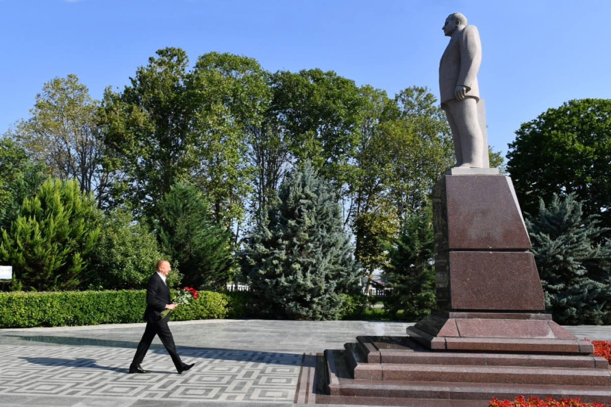 Prezident İlham Əliyev Qazax rayonuna səfər edib - FOTO 