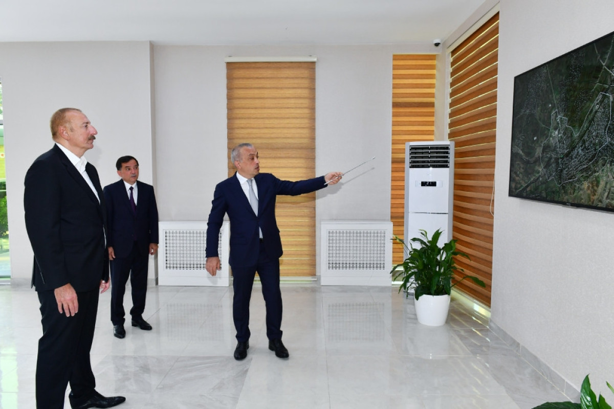 Qazax şəhərinin su təchizatı və kanalizasiya sistemləri istismara verilib - YENİLƏNİB 