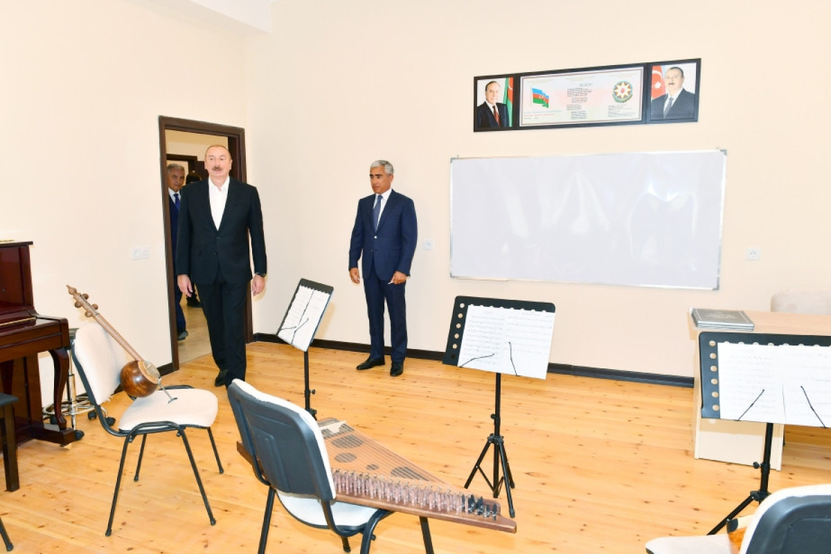 Samuxda Sərkar kənd uşaq musiqi məktəbinin yeni binası istifadəyə verilib - YENİLƏNİB 