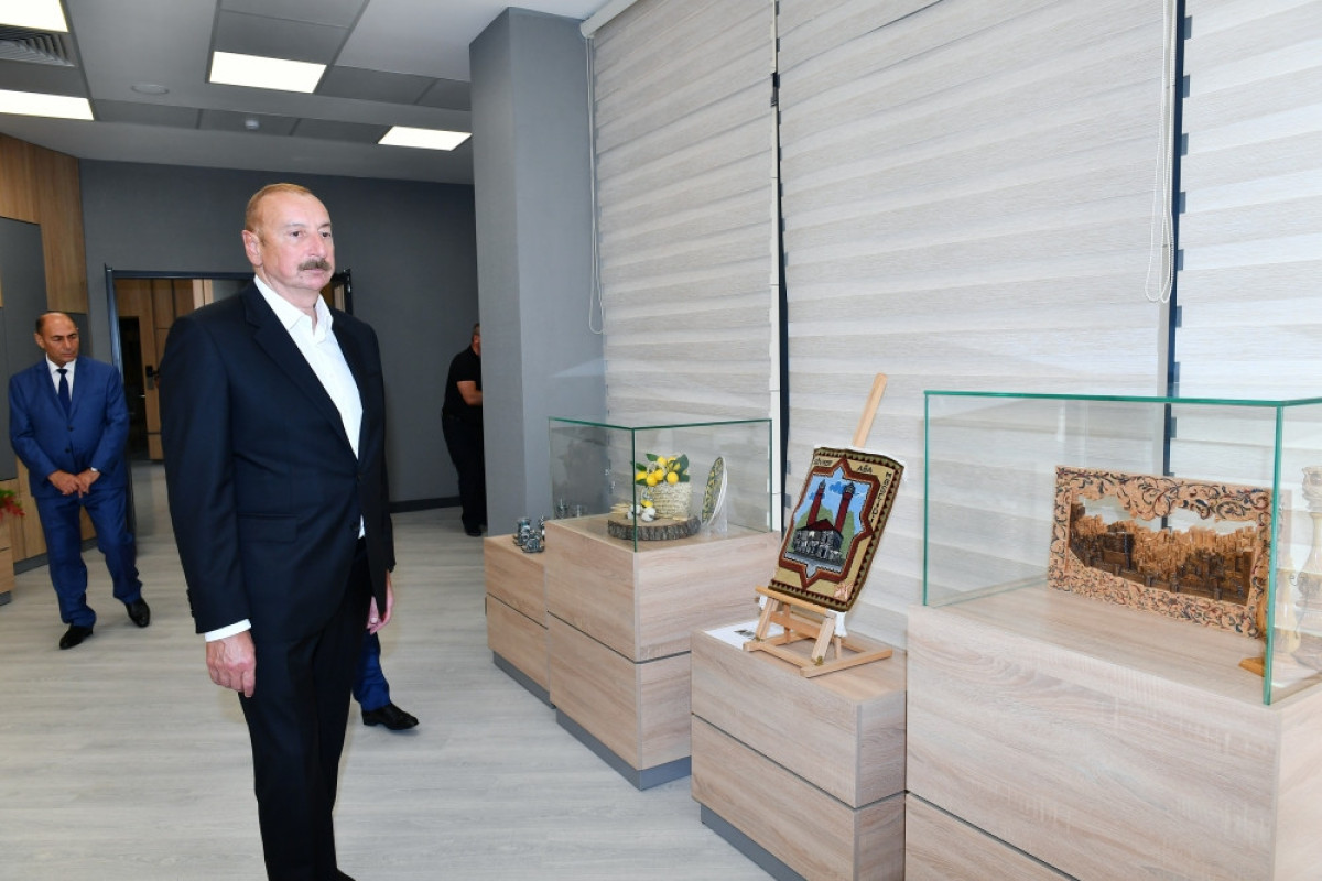 Garabagh Regional DOST Center and Garabagh Regional Vocational Training Center opened in Barda