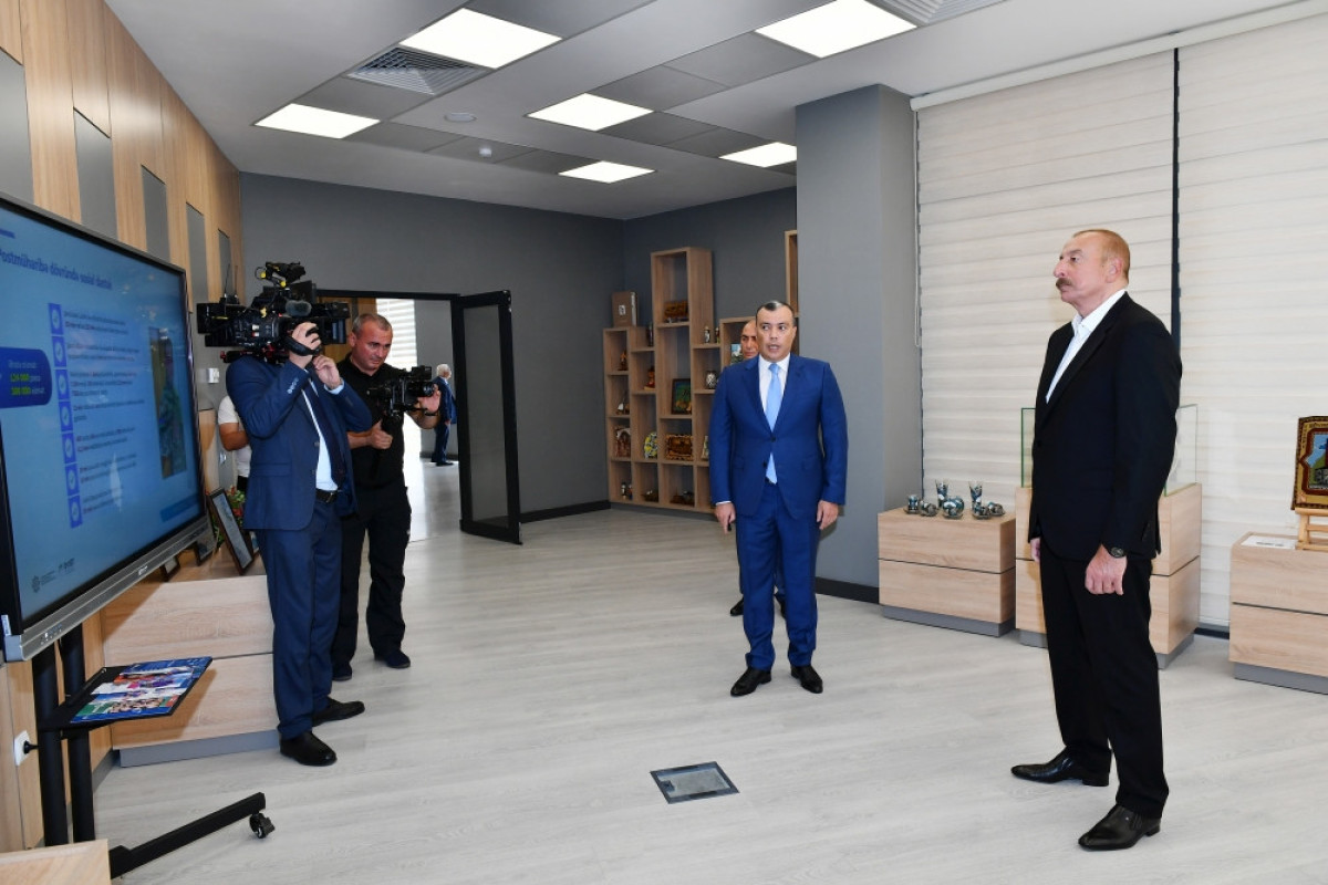 Garabagh Regional DOST Center and Garabagh Regional Vocational Training Center opened in Barda