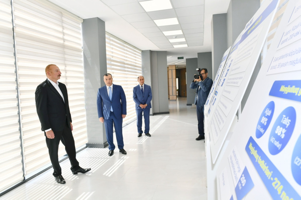 Garabagh Regional DOST Center and Garabagh Regional Vocational Training Center opened in Barda