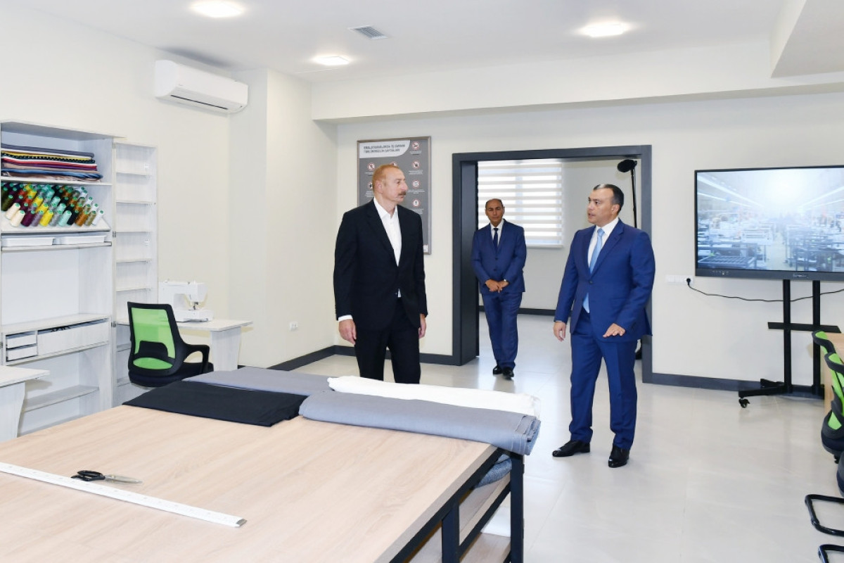 Garabagh Regional DOST Center and Garabagh Regional Vocational Training Center opened in Barda