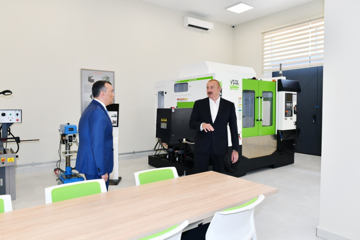 Garabagh Regional DOST Center and Garabagh Regional Vocational Training Center opened in Barda