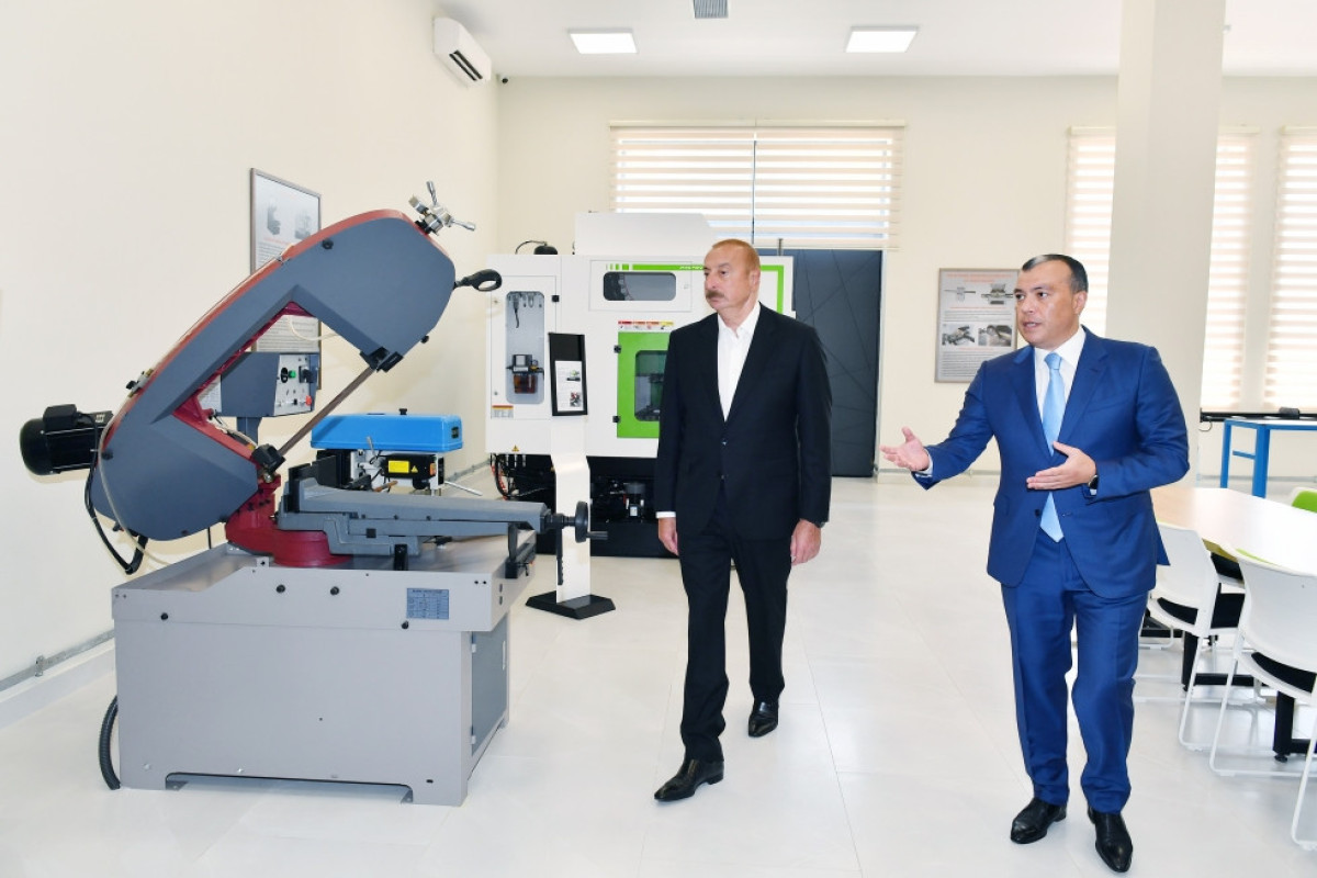 Garabagh Regional DOST Center and Garabagh Regional Vocational Training Center opened in Barda