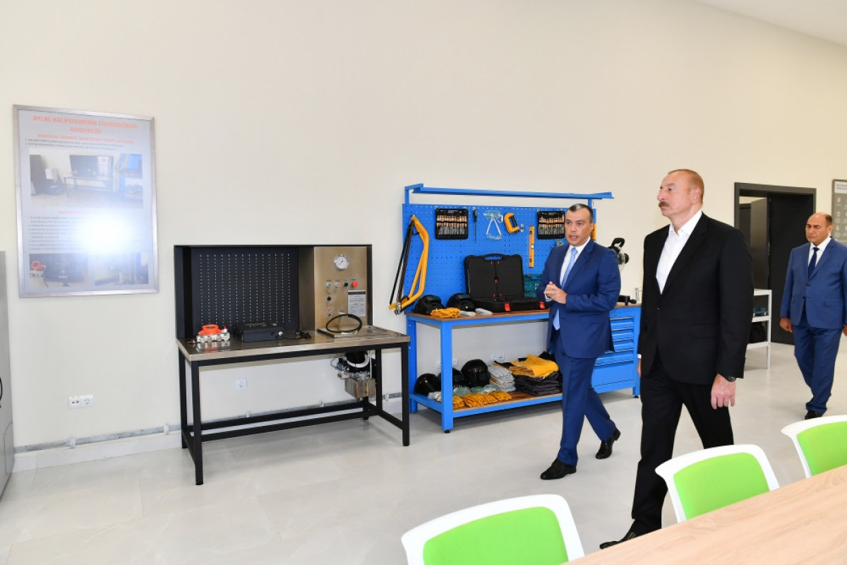 Garabagh Regional DOST Center and Garabagh Regional Vocational Training Center opened in Barda