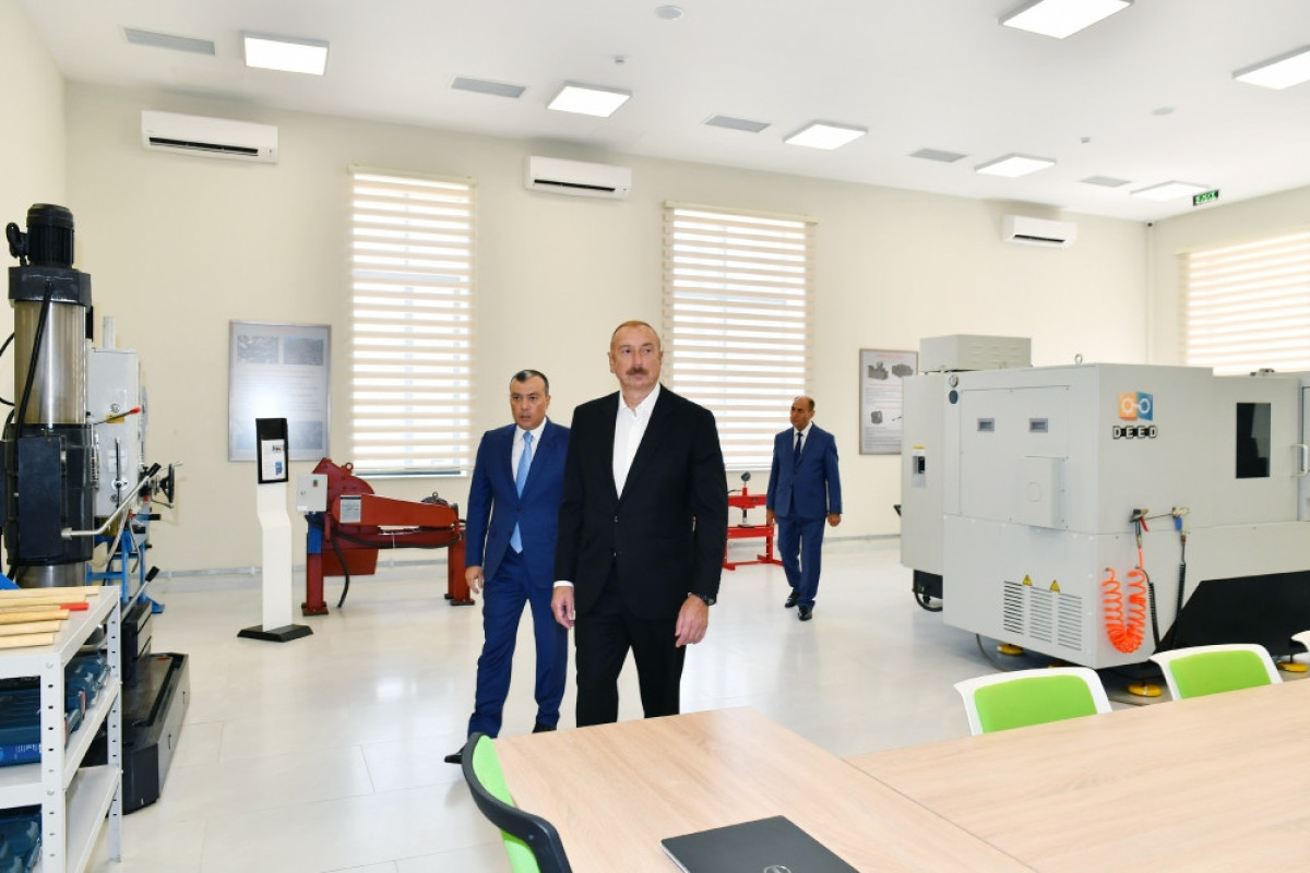 Garabagh Regional DOST Center and Garabagh Regional Vocational Training Center opened in Barda