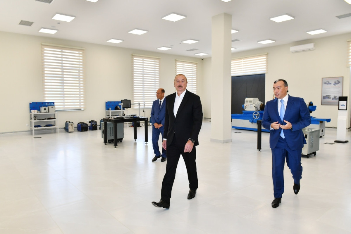 Garabagh Regional DOST Center and Garabagh Regional Vocational Training Center opened in Barda