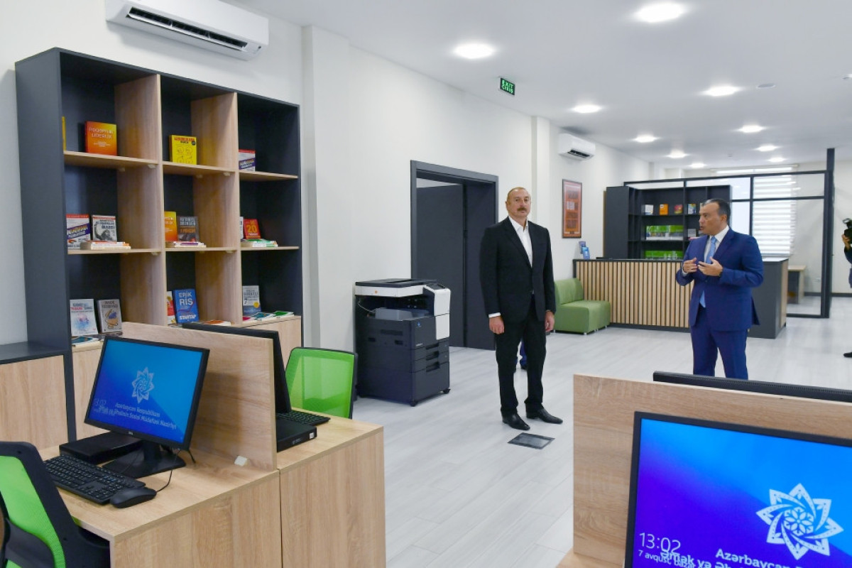 Garabagh Regional DOST Center and Garabagh Regional Vocational Training Center opened in Barda