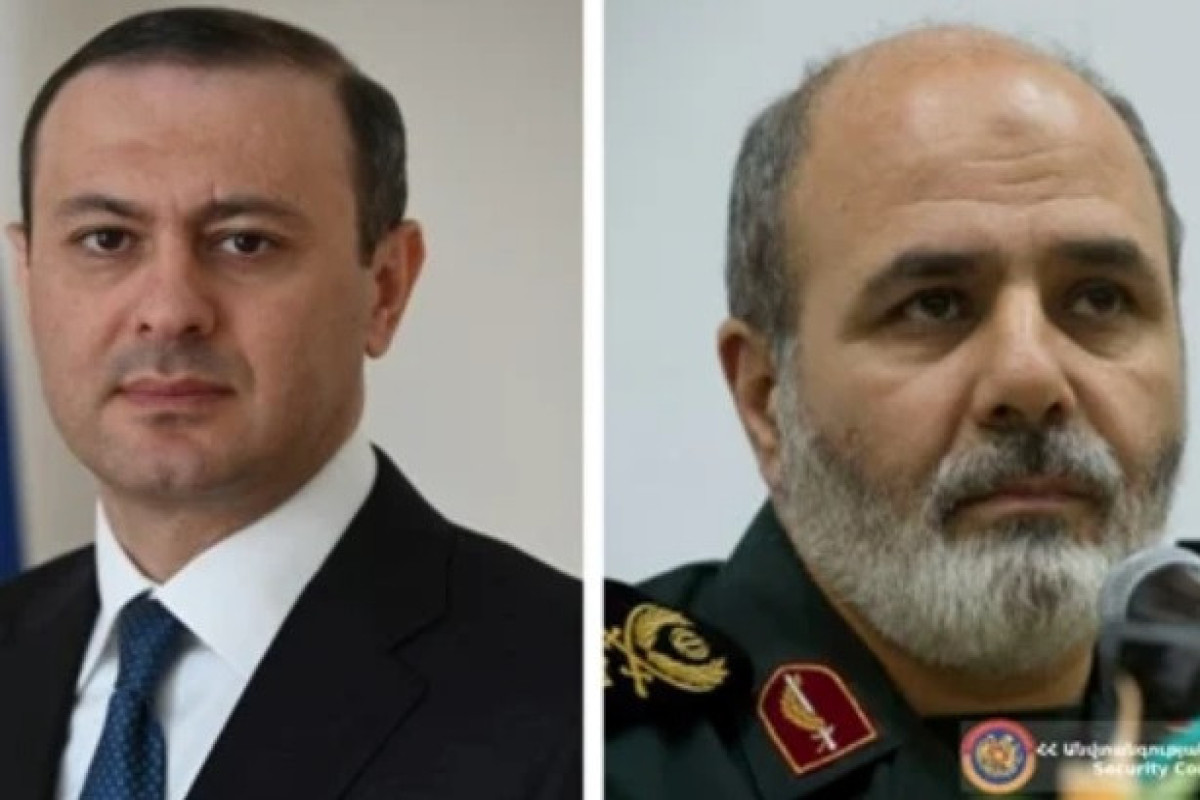 Ermənistan və İran TŞ rəhbərləri telefonla danışıb