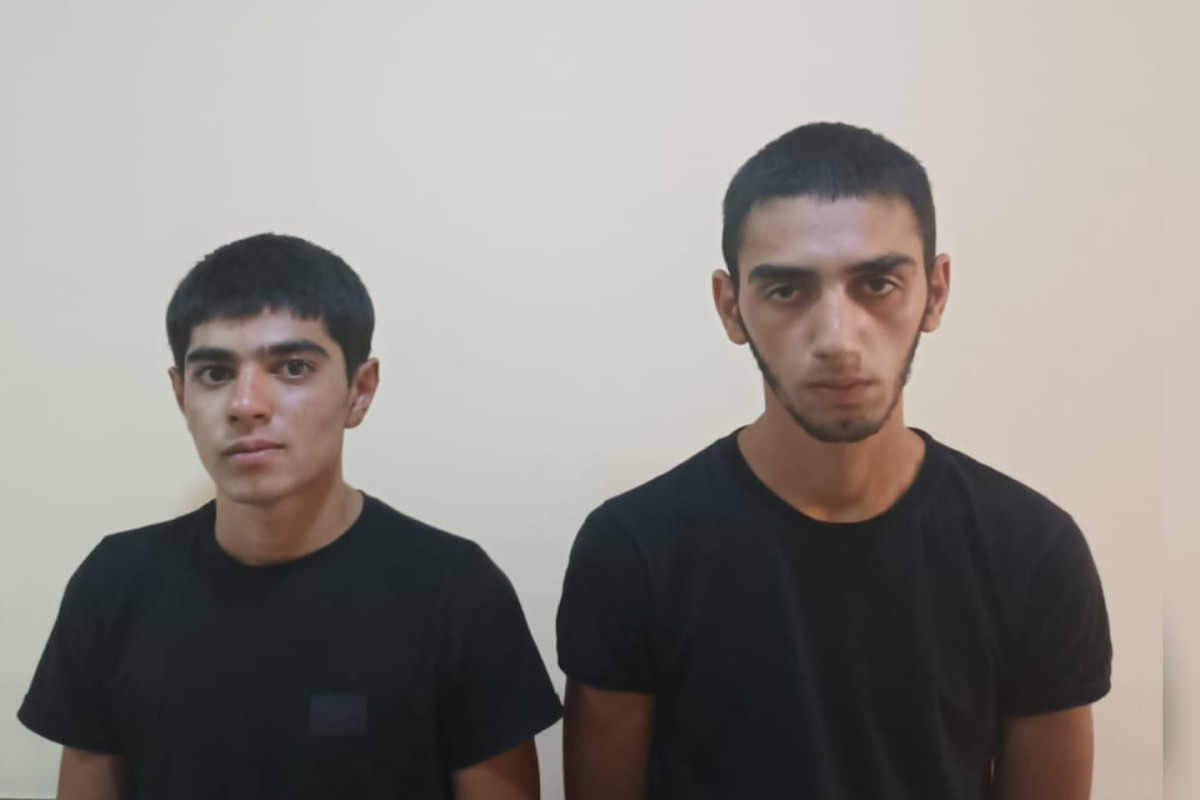 Goranboyda mağazadan oğurluq etməkdə şübhəli bilinən şəxslər saxlanılıb