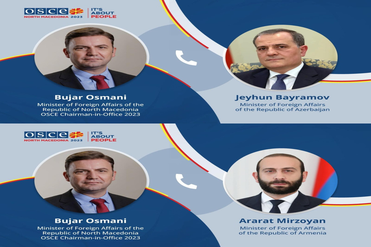 ATƏT sədri Azərbaycan və Ermənistan XİN rəhbərləri ilə telefon danışığı aparıb