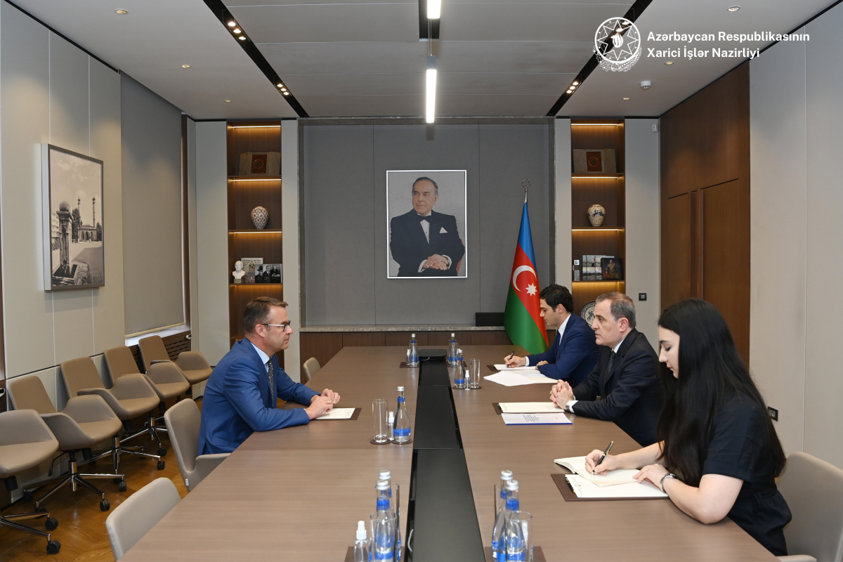 Ceyhun Bayramov Litvanın Azərbaycandakı səfiri ilə görüşüb