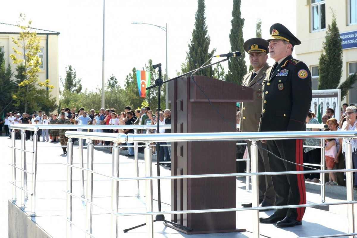 Mülki müdafiə qoşunlarında andiçmə mərasimi keçirilib