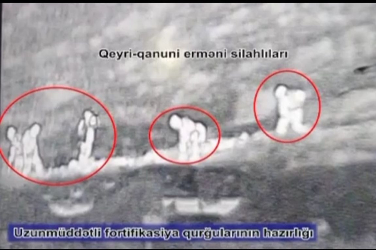 Qarabağdakı qeyri-qanuni erməni silahlı dəstələri səngərlər qazaraq, yeni mövqelər qurmağa cəhd göstərir - VİDEO 