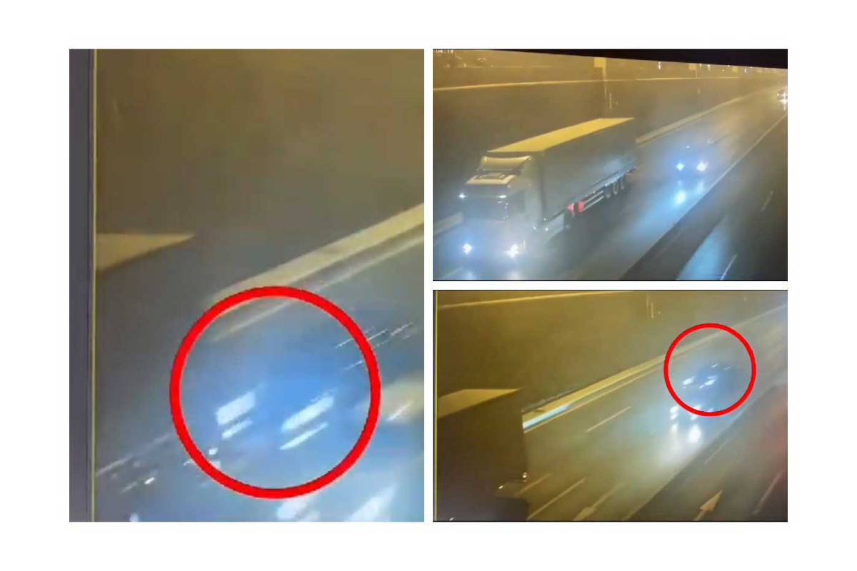 DYP Bakıda tanınmış blogerin düşdüyü yol qəzasının görüntülərini yayıb - VİDEO 