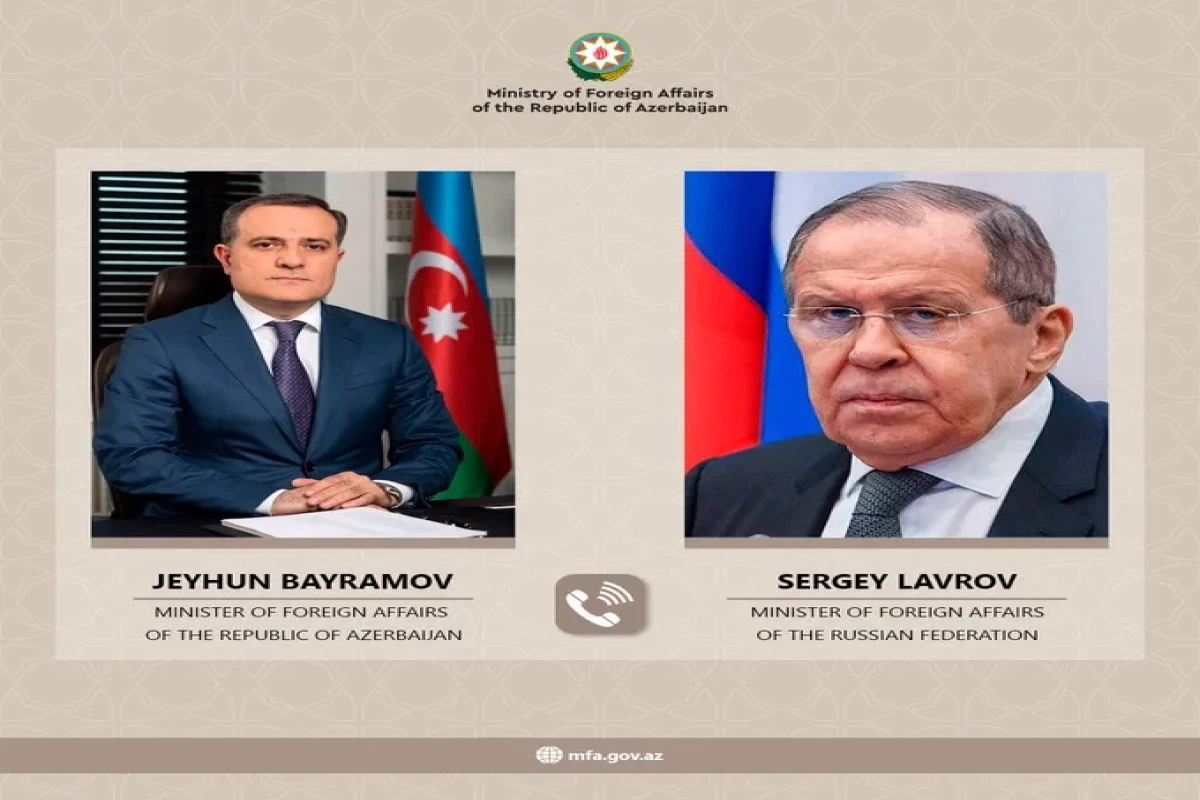 Ceyhun Bayramov Sergey Lavrovla regional vəziyyəti müzakirə edib - YENİLƏNİB 