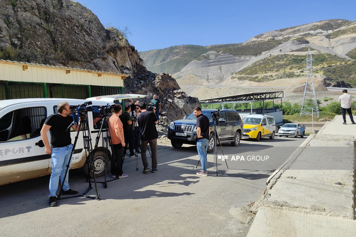 Turkish journalists' visit to Lachin kicks off -PHOTO 