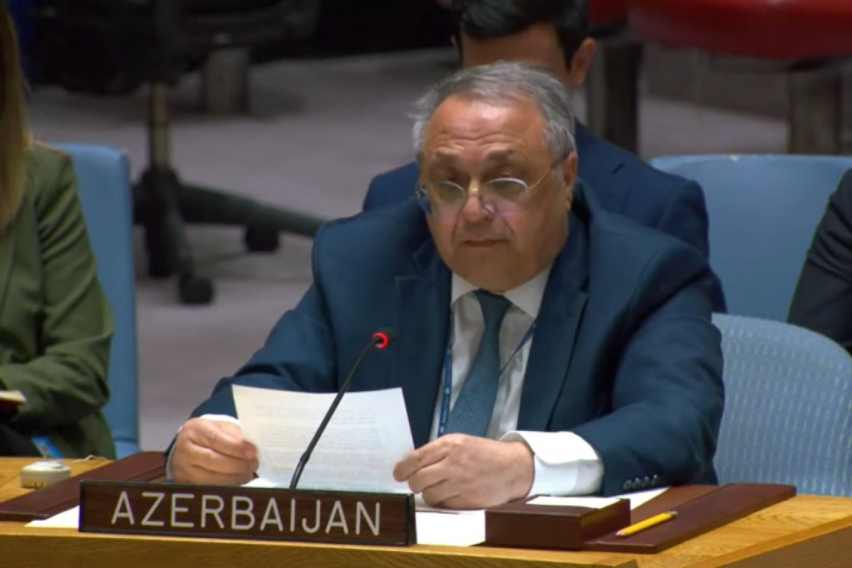 Yaşar Əliyev: "Ermənistanın Təhlükəsizlik Şurasına müraciəti beynəlxalq ictimaiyyəti çaşdırmaq üçün apardığı kampaniyanın tərkib hissəsidir"