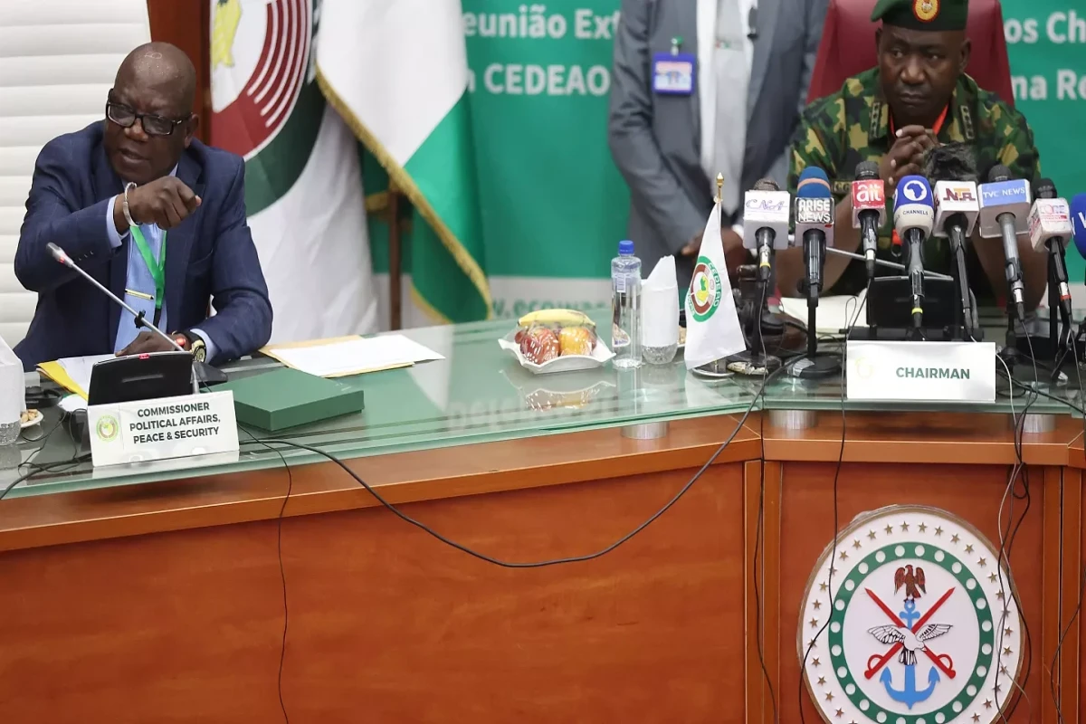 ECOWAS bütün mümkün vasitələrlə Nigerdə konstitusiya quruluşunu bərpa edəcək