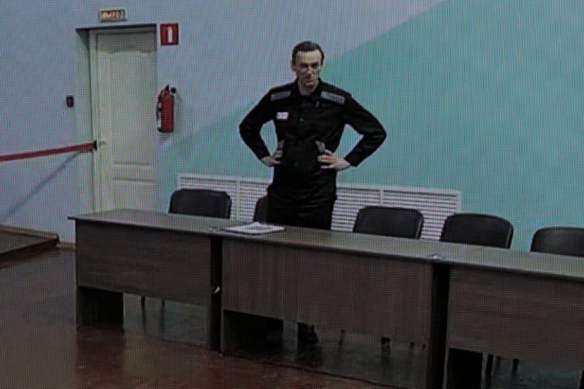 Russian opposition politician Alexei Navalny