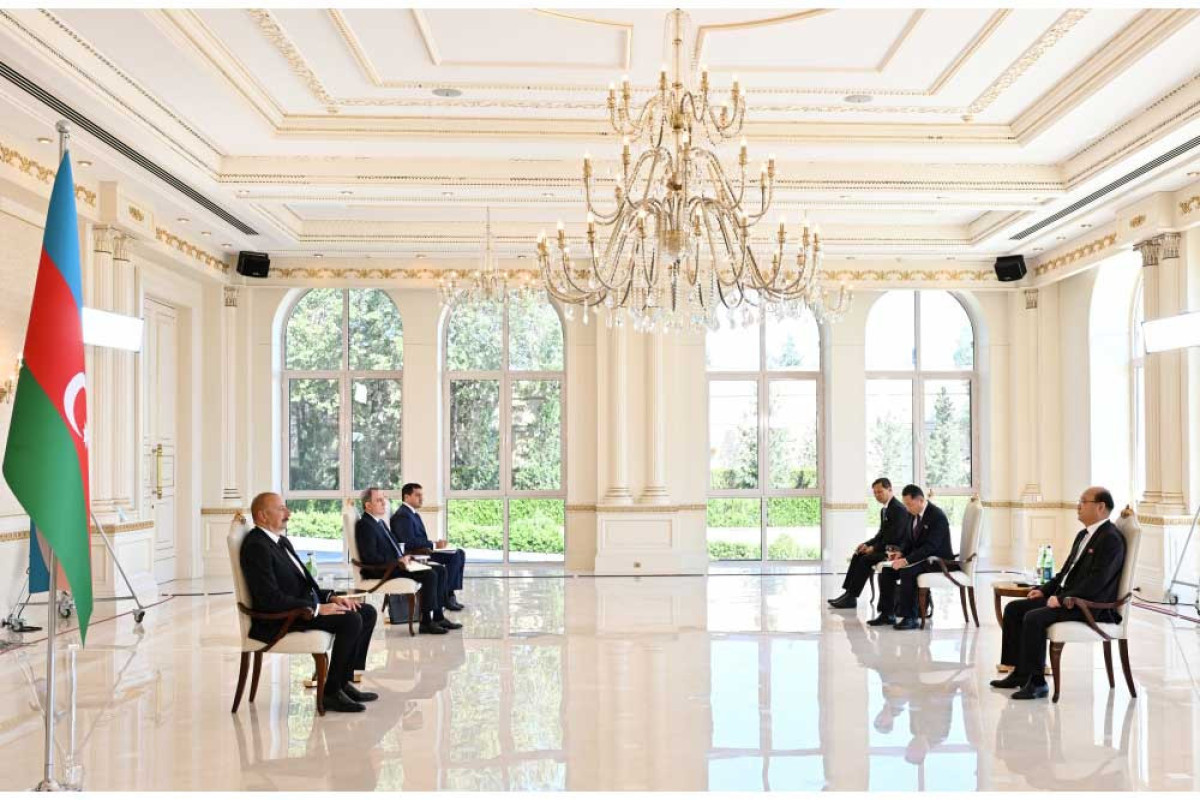 President Ilham Aliyev received credentials of incoming ambassador of DPRK -<span class=