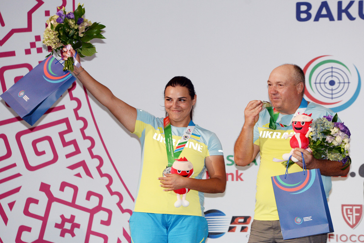 Bakıda keçirilən dünya çempionatında Ukrayna komandası ikinci gümüş medalını qazanıb - FOTO 