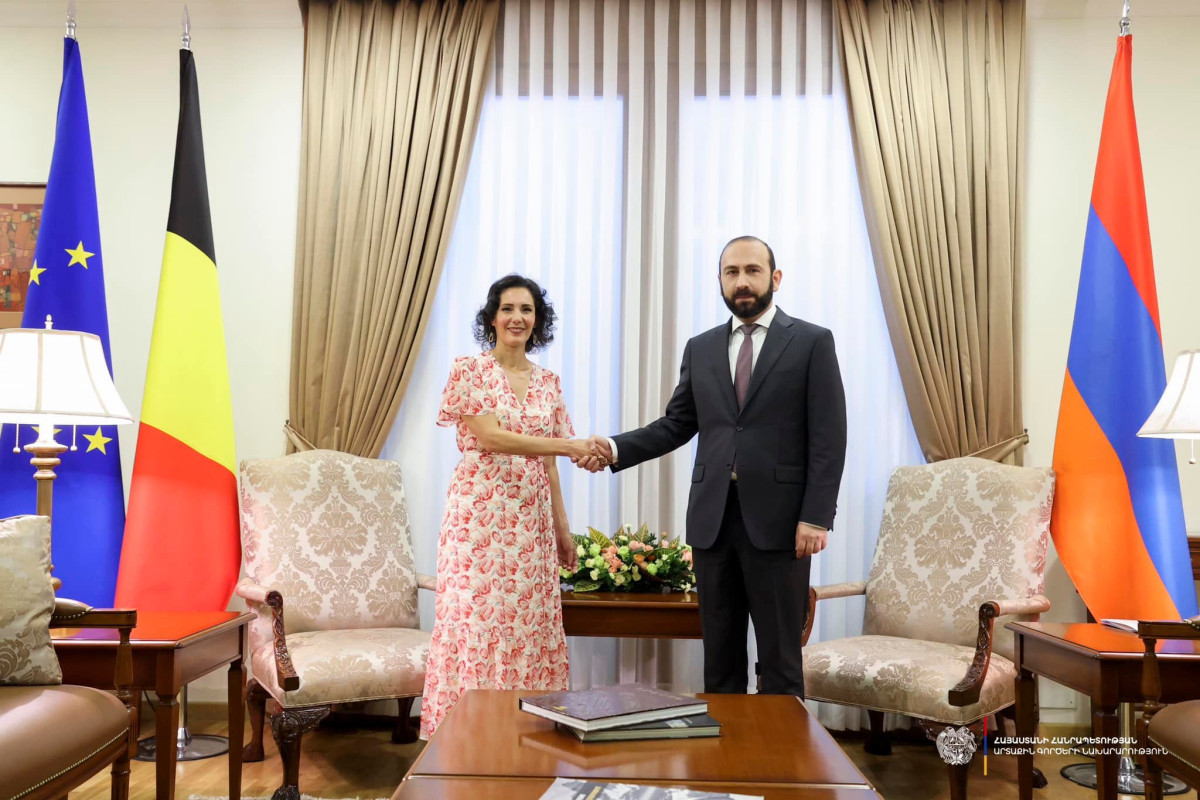 Belgian MFA met with Ararat Mirzoyan-PHOTO 