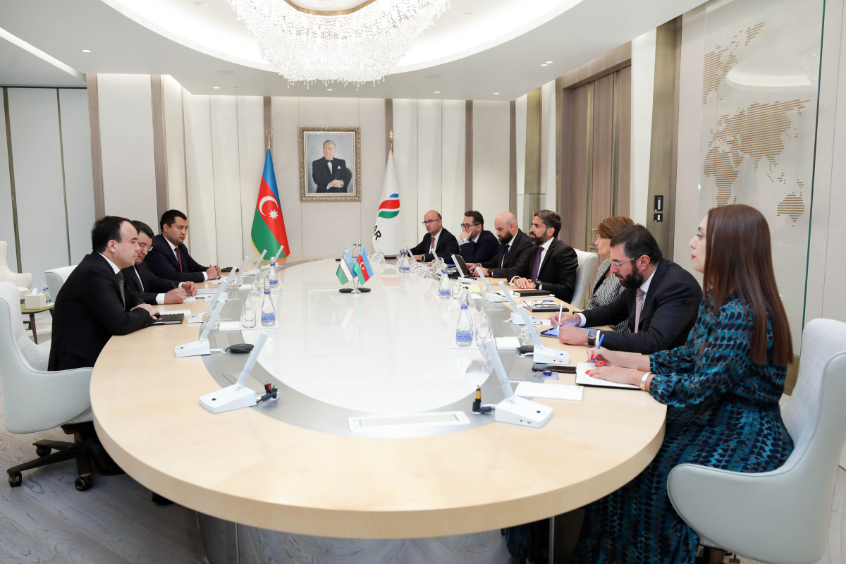 SOCAR-ın prezidenti Özbəkistanın energetika naziri ilə görüşüb