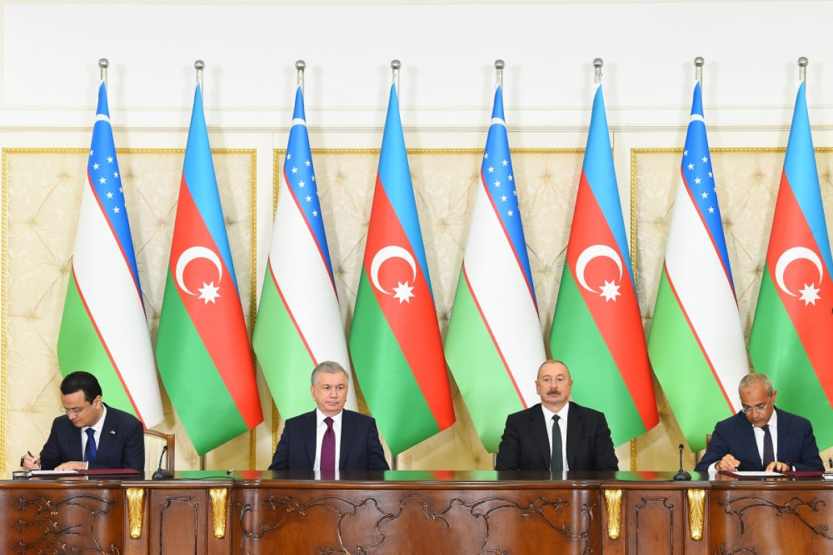Azerbaijan, Uzbekistan signed documents-UPDATED 