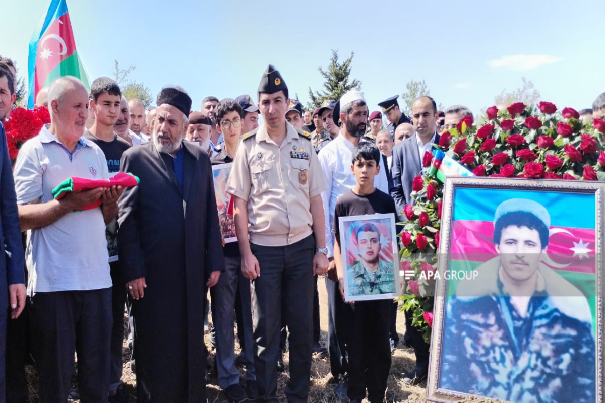 31 il əvvəl Daşaltıda itkin düşən şəxsin meyitinin qalıqları Şamaxıda dəfn olunub - FOTO 