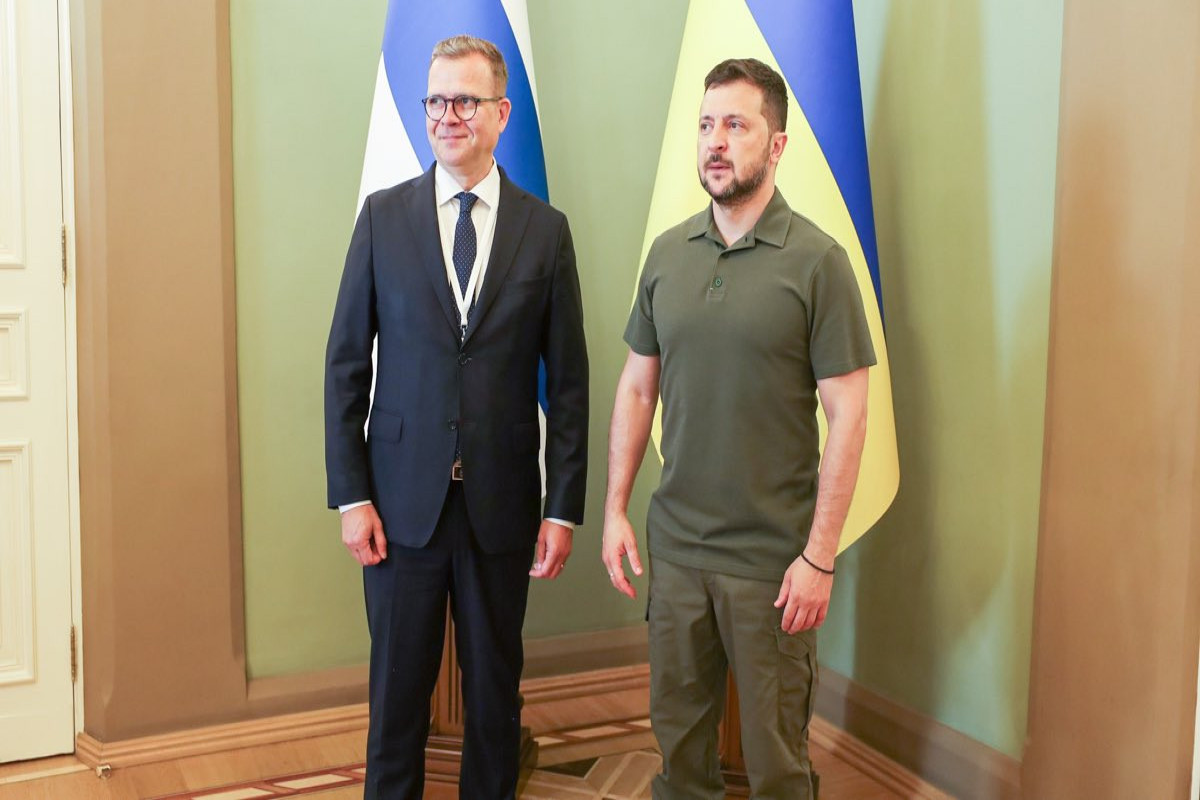 Petteri Orpo, Vladimir Zelenski